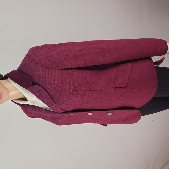 Joe Browns Purple Blazer with velvet collar, cuffs, and trim Size 10 NWT RARE - Picture 10 of 17